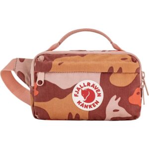 Fjällräven Kånken Graphics Hip Pack-chalk rose-hidden animals - Hoftetasker / bæltetasker