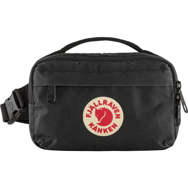 Fjällräven Kånken Hip Pack Sort Bæltetasker