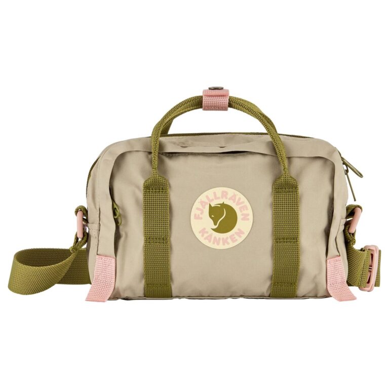 Fjällräven Kånken Koncept Crossbody Beige/Grøn Skuldertasker