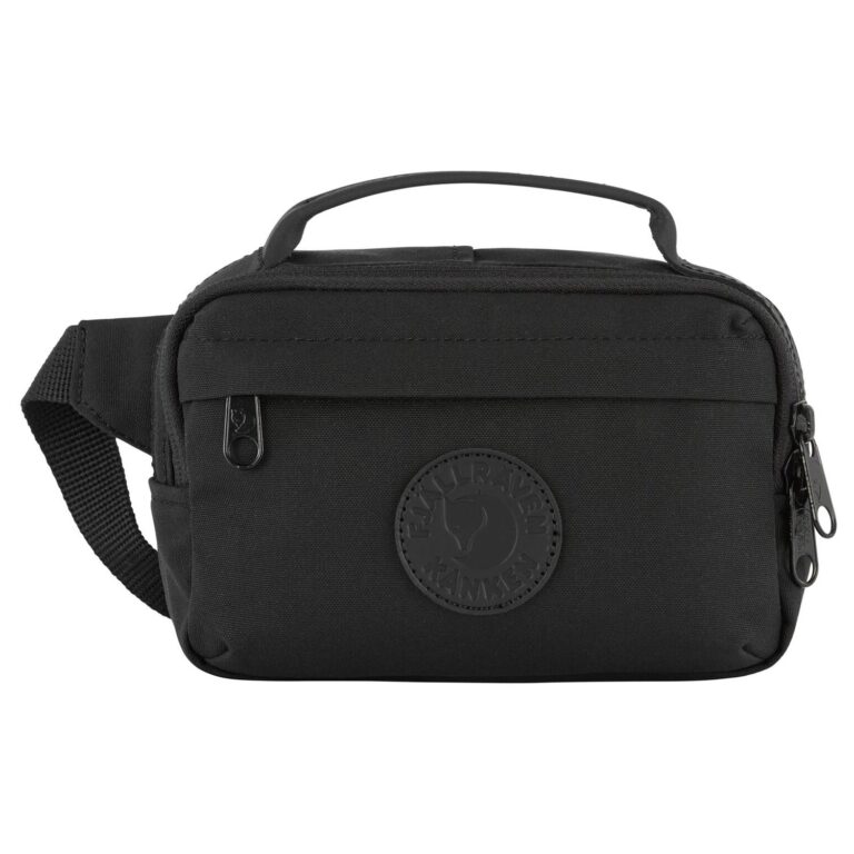 Fjällräven Kånken No. 2 Hip Pack Sort Bæltetasker