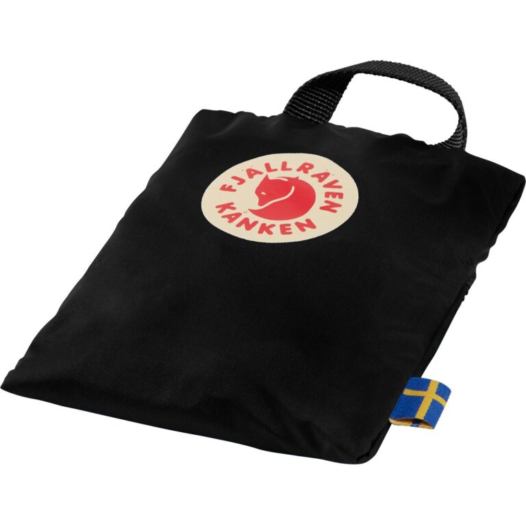 Fjällräven Kånken Rain Cover Mini Sort Regnslag & overtræk