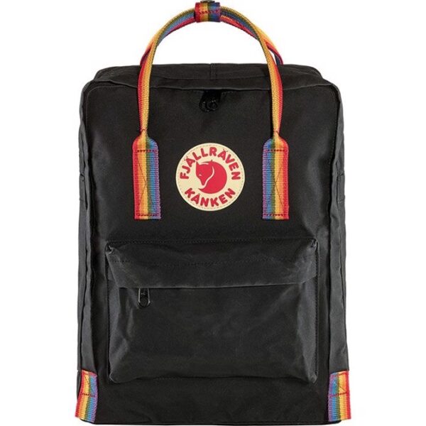 Fjällräven Kånken Rainbow 16L-black - Skoletasker / -rygsække
