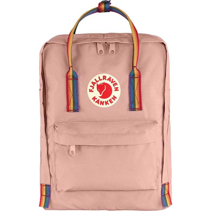 Fjällräven Kånken Rainbow 16L-chalk rose - Skoletasker / -rygsække