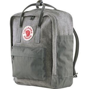 Fjällräven Kånken Re-Wool 16L-granite Grå - Kånken tasker