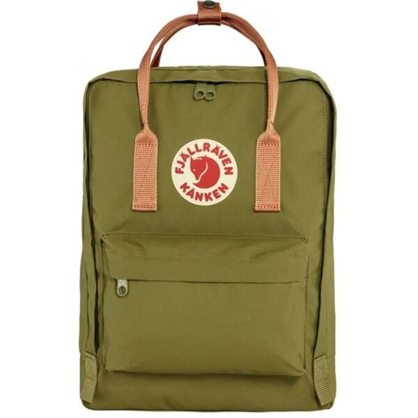 Fjällräven Kånken sOrangedard-foliage Grøn / peach Beige - Skoletasker / -rygsække