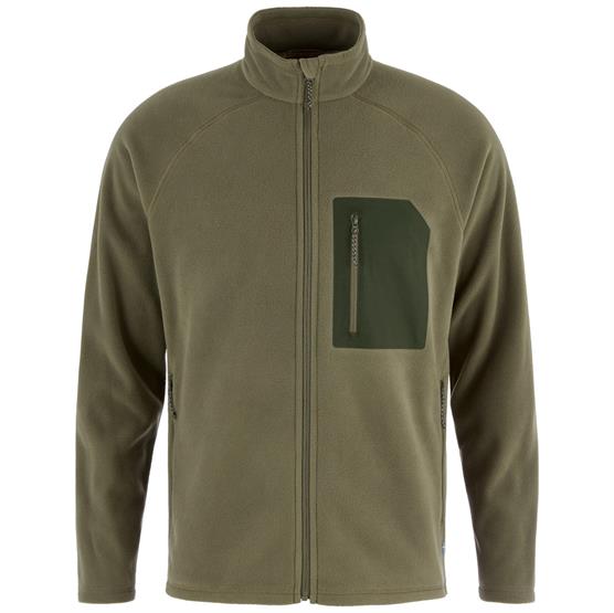 Fjällräven Kaipak Fleece Mens, Laurel Green / Deep Forest