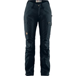 Fjällräven Kaipak Trousers Curved Dame 34 Blå Outdoor bukser