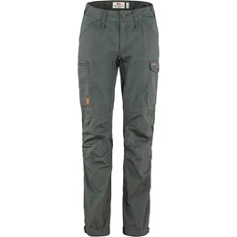 Fjällräven Kaipak Trousers Curved Dame 34 Grå/Brun Outdoor bukser