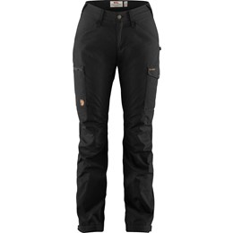 Fjällräven Kaipak Trousers Curved Dame 34 Sort Outdoor bukser