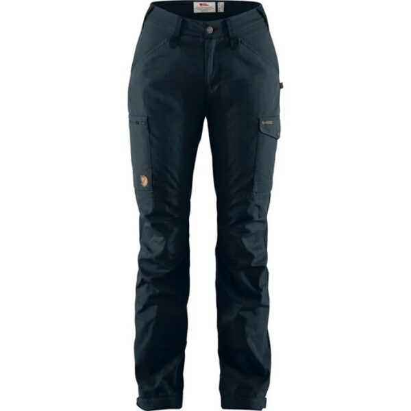 Fjällräven Kaipak Trousers Curved Kvinder / Damer-Mørkeblå-40 - Bukser