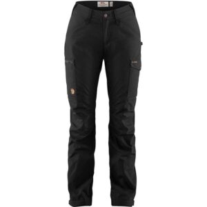Fjällräven Kaipak Trousers Curved Kvinder / Damer-Sort-46 - Bukser