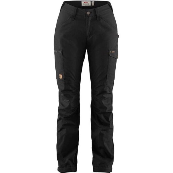 Fjällräven Kaipak Trousers Curved Kvinder / Damer-Sort-46 - Bukser