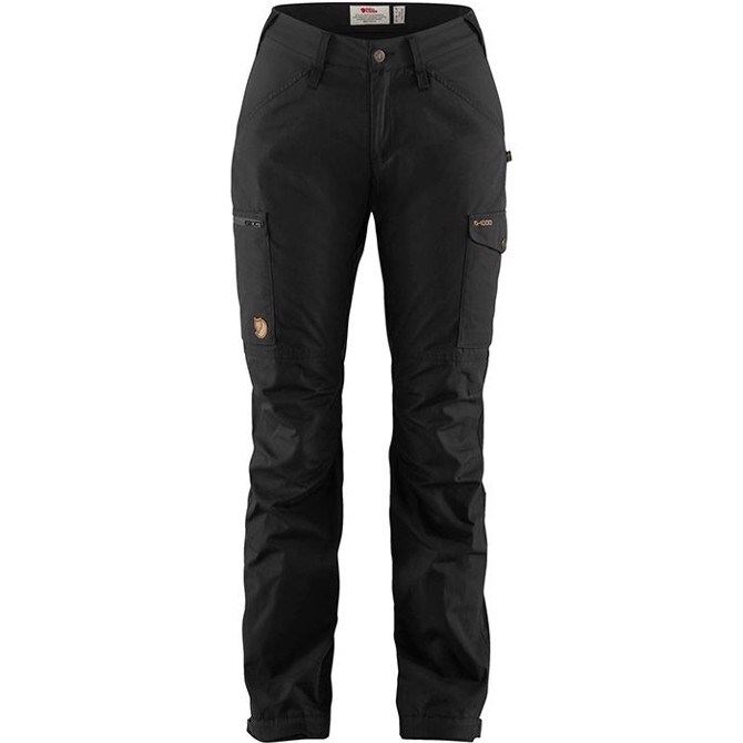 Fjällräven Kaipak Trousers Curved Kvinder / Damer-black-38 - Bukser