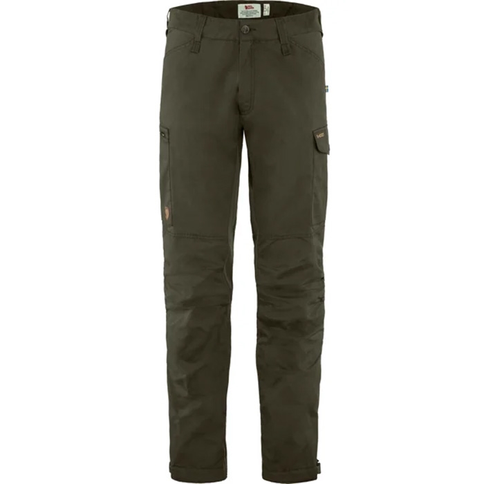 Fjällräven Kaipak Trousers Herre / Mænd-dark olive-44-regular - Herretøj