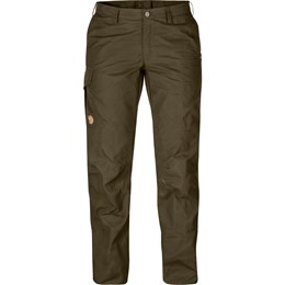 Fjällräven Karla Pro Trousers Curved Dame 40 Grøn Outdoor bukser
