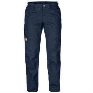 Fjällräven Karla Trousers Womens, Dark Navy