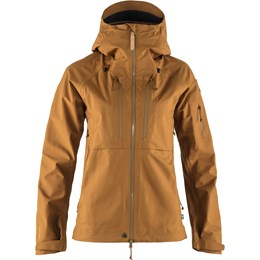 Fjällräven Keb Eco-Shell Jacket Dame XS Brun Skaljakker