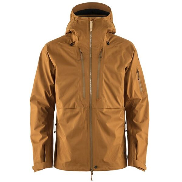 Fjällräven Keb Eco Shell Jacket Herre / Mænd 30.000mm-chestnut-2XL - Regntøj, poncho