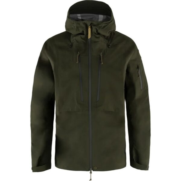 Fjällräven Keb Eco Shell Jacket Herre / Mænd 30.000mm-deep forest-XL - Regntøj, poncho