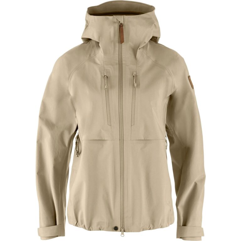 Fjällräven Keb GTX Jacket Dame XS Beige Skaljakker