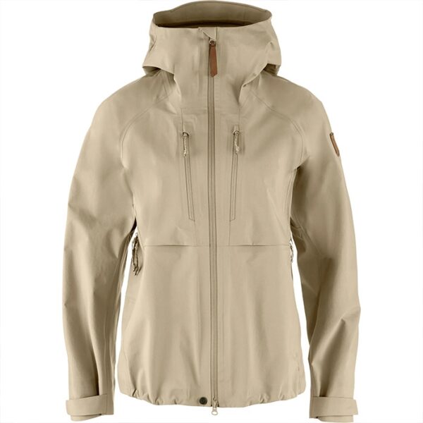 Fjällräven Keb GTX Jacket Kvinder / Damer 28.000mm-fossil-L - Regntøj, poncho