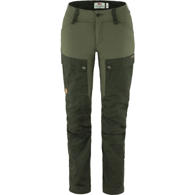 Fjällräven Keb Trousers Curved Dame 34 Grøn Outdoor bukser