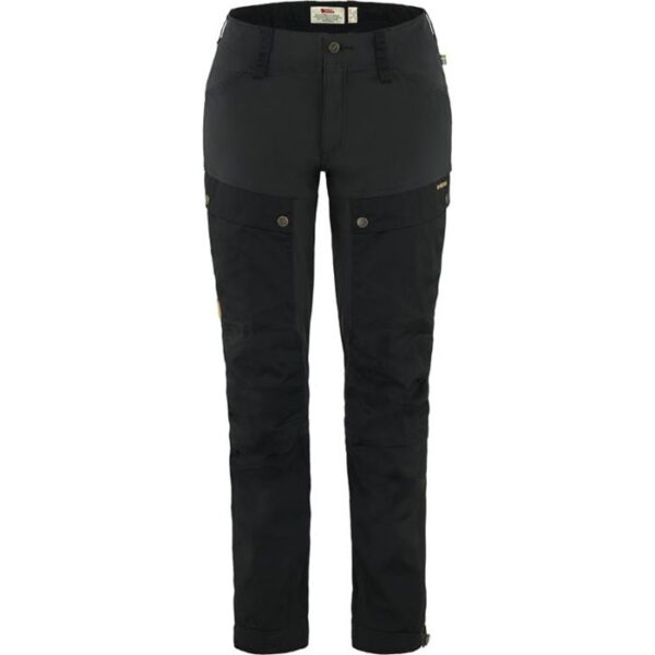 Fjällräven Keb Trousers Curved Women Regular-black-36 - Bukser