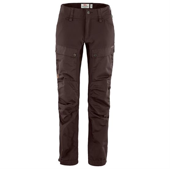 Fjällräven Keb Trousers Curved Womens, Black Oak