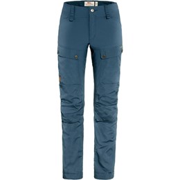 Fjällräven Keb Trousers Dame 40 Blå Outdoor bukser