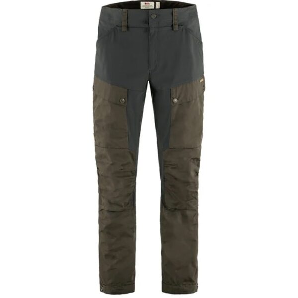 Fjällräven Keb Trousers Herre / Mænd-Grøn / Grå-54-short - Bukser