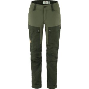 Fjällräven Keb Trousers Kvinder / Damer-deep forest / laurel green-44-short - Bukser