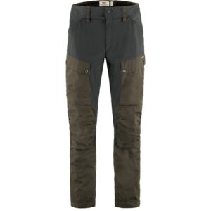 Fjällräven Keb Trousers Reg 2.0 M Dark Olive - Dark Grey 52