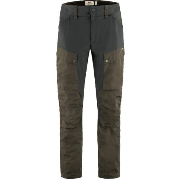 Fjällräven Keb Trousers Reg 2.0 Men Dark Olive - Dark Grey 48