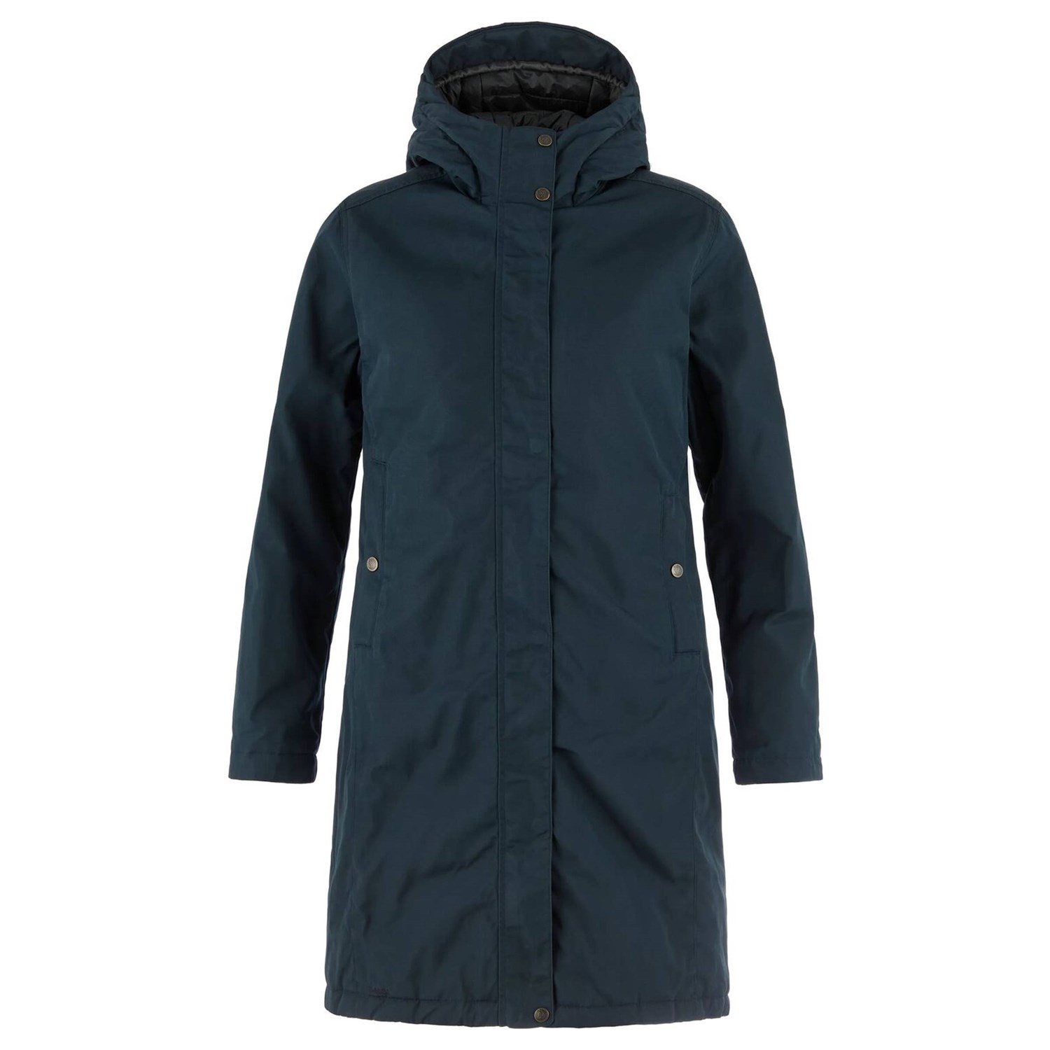 Fjällräven Kiruna Hydratic Padded Parka Dame S Blå Fiberjakker