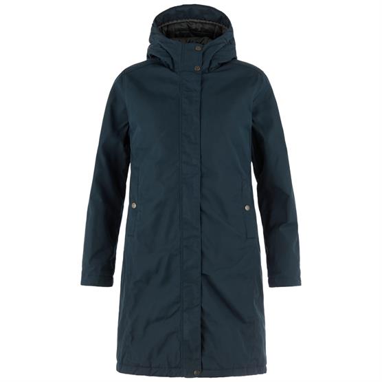 Fjällräven Kiruna Hydratic Padded Parka Womens, Dark Navy