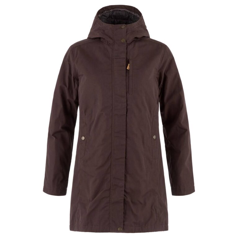 Fjällräven Kiruna Padded Parka Dame XS Brun Fiberjakker
