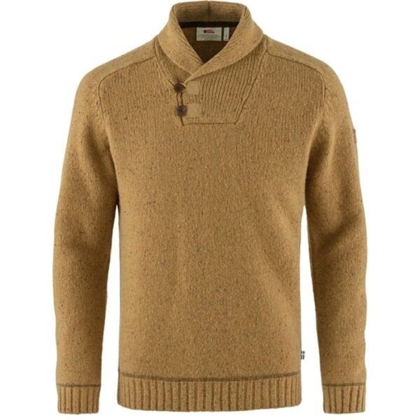 Fjällräven Lada Sweater Herre / Mænd-Grønwheat Brun-L - Trøjer