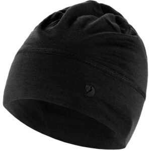 Fjällräven Lite Wool Beanie-black - Hue
