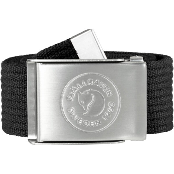Fjällräven Logo Bælte Black