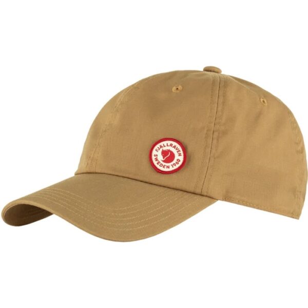 Fjällräven Logo Cap-Grønwheat Brun-L/XL - Baseball cap, kasket