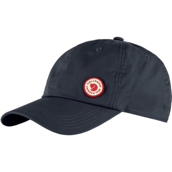 Fjällräven Logo Cap-Mørkeblå-S/M - Baseball cap, kasket