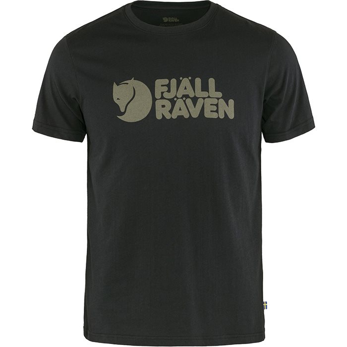 Fjällräven Logo T-Shirt Herre / Mænd-black-2XL - T-Shirt, Polo-shirt