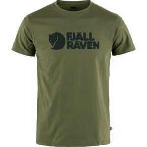 Fjällräven Logo T-Shirt Herre / Mænd-laurel green-XL - T-Shirt, Polo-shirt
