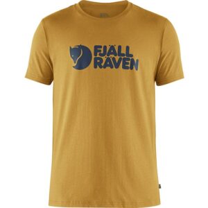 Fjällräven Logo T-Shirt Herre / Mænd-ochre-2XL - T-Shirt, Polo-shirt