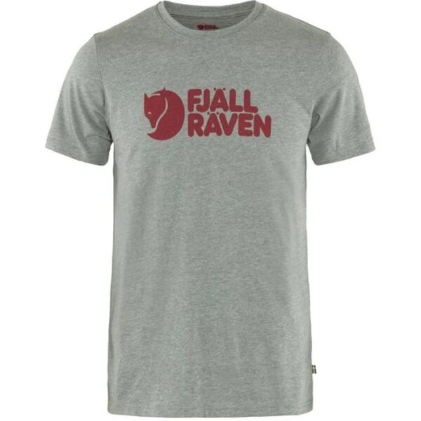 Fjällräven Logo T-Shirt Men-grey melange-2XL - T-Shirt, Polo-shirt