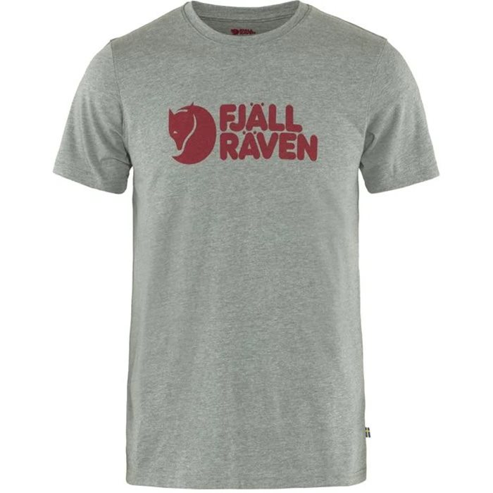 Fjällräven Logo T-Shirt Men-grey melange-2XL