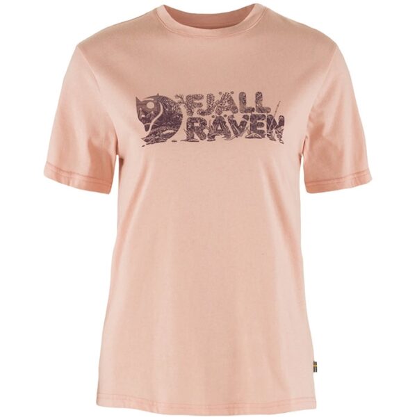 Fjällräven Lush T-Shirt Kvinder / Damer-chalk PBlå-L - T-Shirts