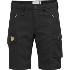 Fjällräven Nikka Shorts Curved Woman-black-34 - Shorts