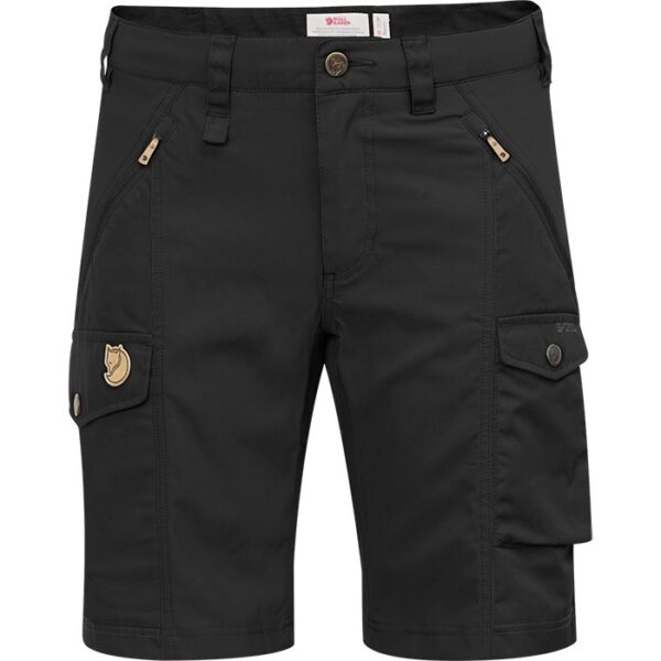 Fjällräven Nikka Shorts Curved Woman-black-40 - Shorts