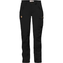 Fjällräven Nikka Trousers Curved Dame 34 Sort Outdoor bukser